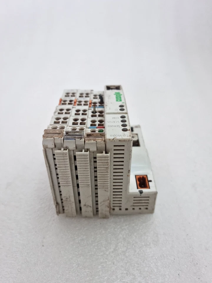 For Parts Wago 750-319 Coupler With 750-554 Analog Output & 750-600 End Module